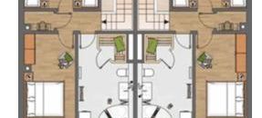 FeWo Olpenitz "Pegasus" Grundriss #1