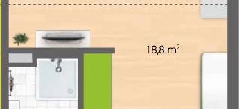 Micro-Apartments Fürth Grundriss #1