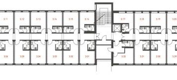 Studentenwohnheim Hamburg Grundriss #1