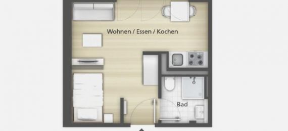 Micro-Apartments Fürth Grundriss #3