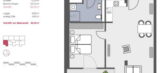 Exklusive ETWs Düsseldorf Grundriss #1