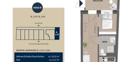 Micro-Apartments Fürth Grundriss #1