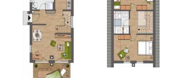 FeWo Olpenitz "Ferienpark" Grundriss #2
