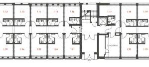Studentenwohnheim Hamburg Grundriss #3